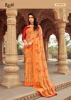Star Chiffon 152 By Ruchi Daily Wear Chiffon Sarees Wholesale Market In Surat With Price